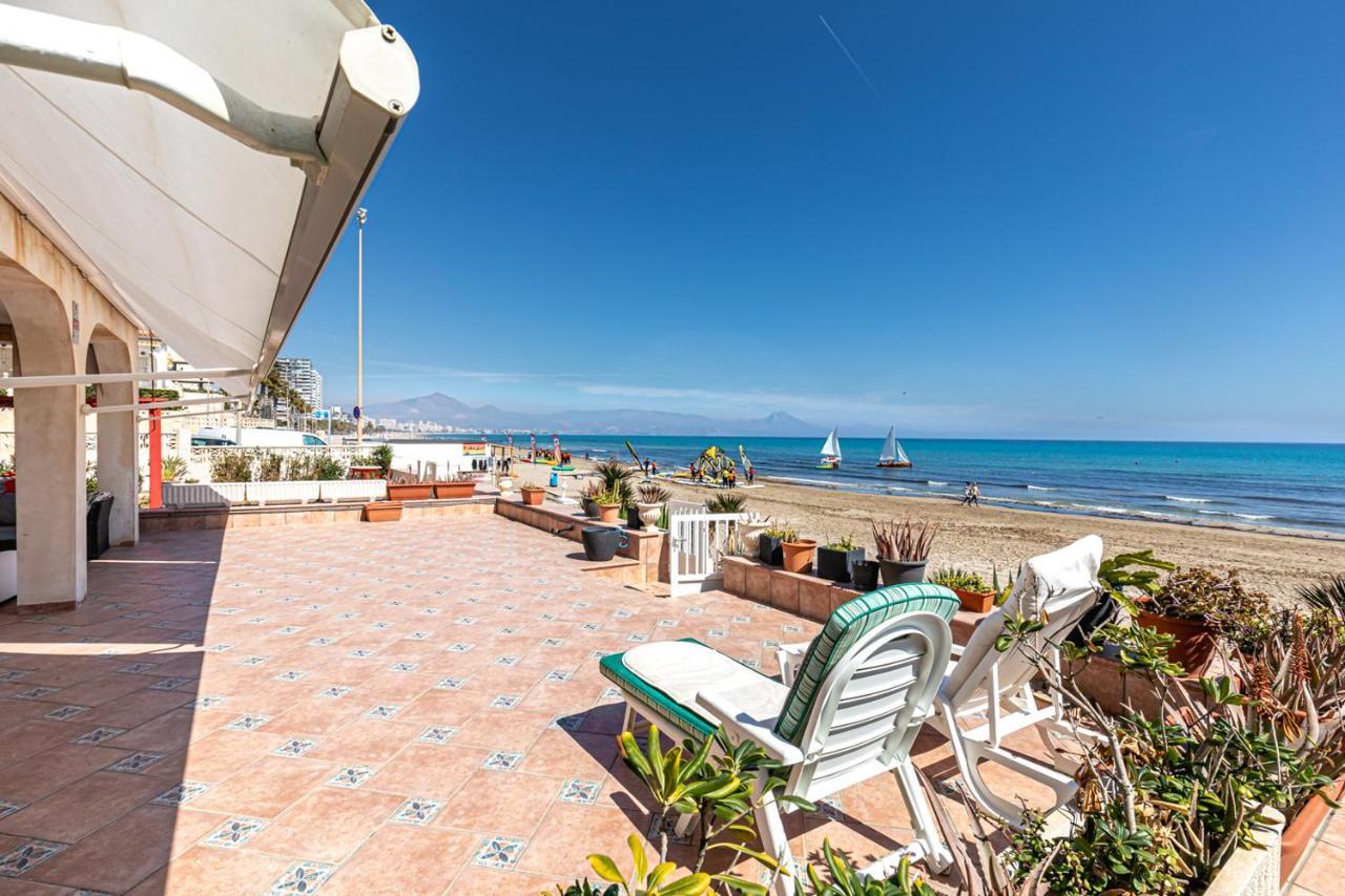 אליקאנטה Beachfront Bliss: Apartamento A Pie De Playa מראה חיצוני תמונה